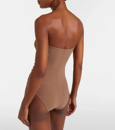 Karla Colletto Basics ruched swimsuit | Thumbnail 3