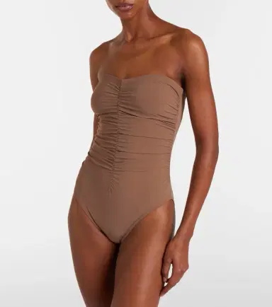 Karla Colletto Basics ruched swimsuit | Thumbnail 5