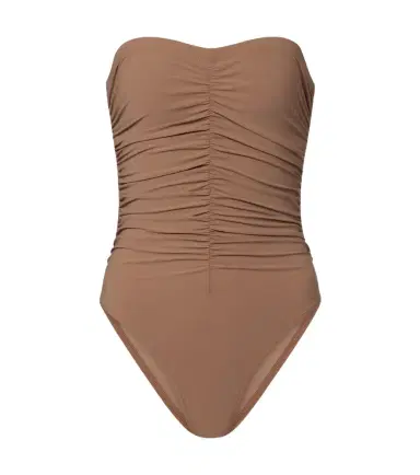 Karla Colletto Basics ruched swimsuit | Thumbnail 1