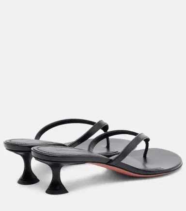 Amina Muaddi Juliette leather thong sandals | Thumbnail 2