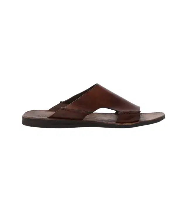 Sabah Lido leather slides