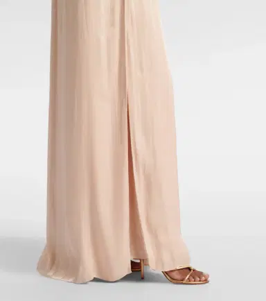 Costarellos Sireen caped embellished georgette gown | Thumbnail 5 Costarellos Sireen caped embellished georgette gown | Thumbnail 5
