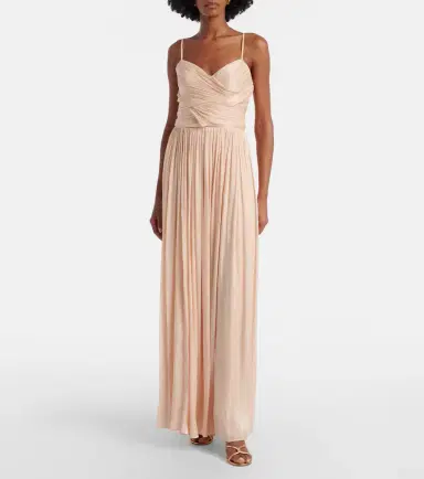 Costarellos Sireen caped embellished georgette gown | Thumbnail 6 Costarellos Sireen caped embellished georgette gown | Thumbnail 6