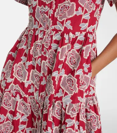 Erdem Embroidered cotton-blend shirt dress | Thumbnail 6 Erdem Embroidered cotton-blend shirt dress | Thumbnail 6