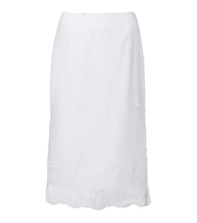 Altuzarra Malik embroidered cotton midi skirt