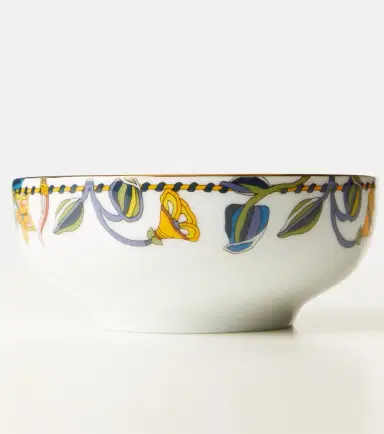La DoubleJ Borboni White set of 2 porcelain snack bowls | Thumbnail 4