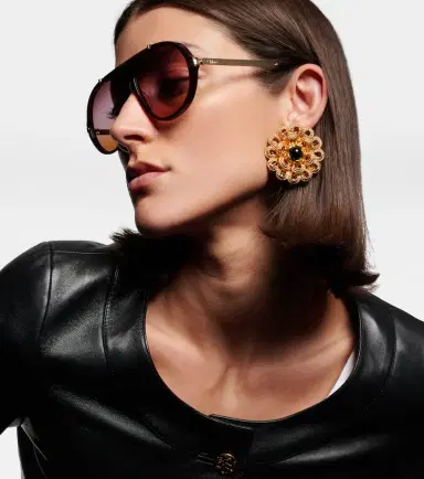 Chloé Chloé Aly aviator sunglasses | Thumbnail 3