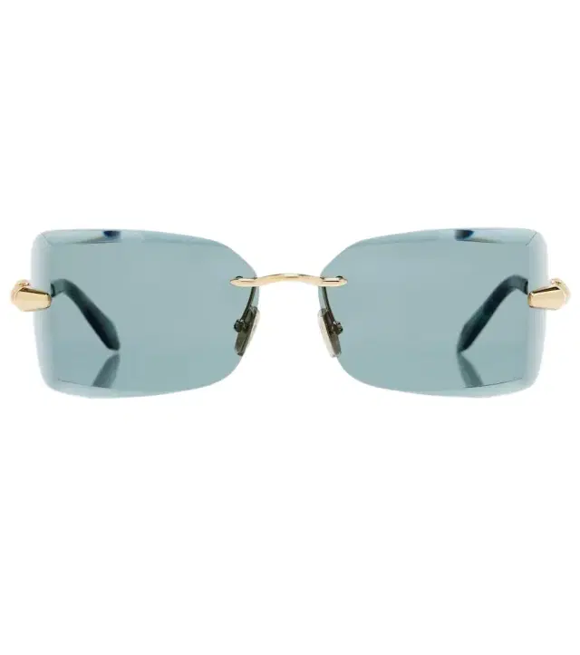 Bvlgari Serpenti Viper rectangular sunglasses
