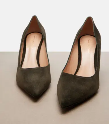Gianvito Rossi Gianvito suede pumps | Thumbnail 2 Gianvito Rossi Gianvito suede pumps | Thumbnail 2