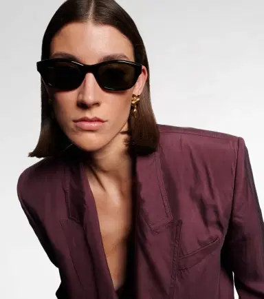 Saint Laurent Monogram rectangular sunglasses | Thumbnail 3 Saint Laurent Monogram rectangular sunglasses | Thumbnail 3
