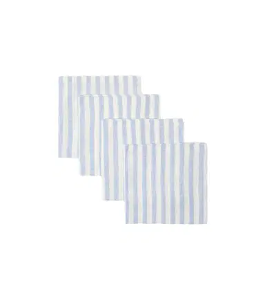 Once Milano Set of 4 striped linen napkins | Thumbnail 1