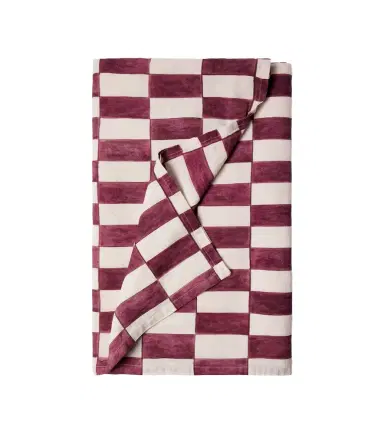Once Milano Checked linen tablecloth | Thumbnail 1