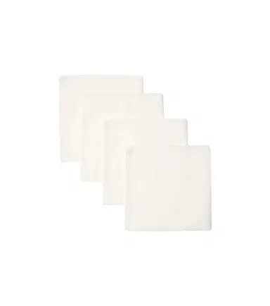 Once Milano Set of 4 lace-trimmed linen napkins | Thumbnail 1