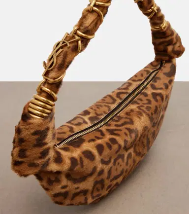 Saint Laurent Amalia Mini calf hair top-handle bag | Thumbnail 4