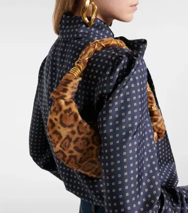 Saint Laurent Amalia Mini calf hair top-handle bag | Thumbnail 7