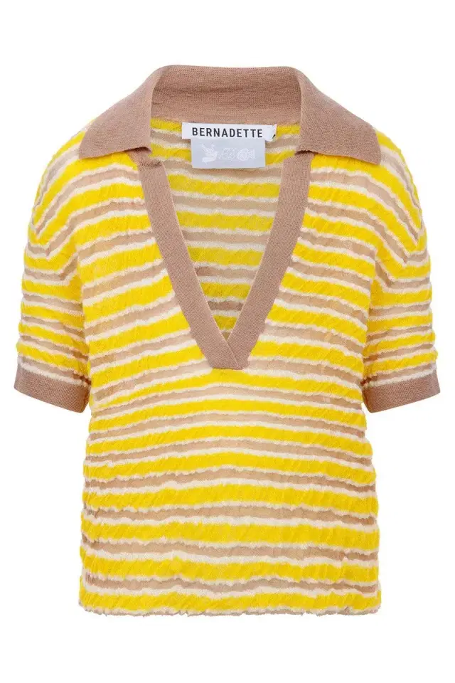Ophelia Pullover - Yellow Stripe Ophelia Pullover - Yellow Stripe