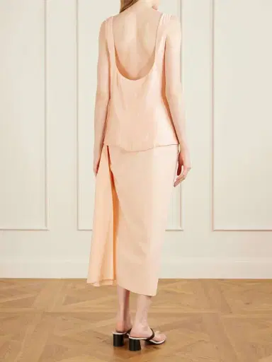 Khaite Parker Satin-twill Tank | Thumbnail 3 Khaite Parker Satin-twill Tank | Thumbnail 3