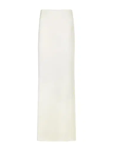 COLLEEN ALLEN Lace-trimmed Silk-satin Maxi Skirt | Thumbnail 1