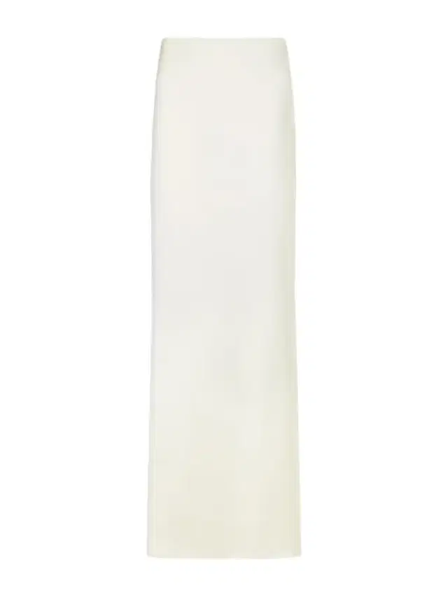 COLLEEN ALLEN Lace-trimmed Silk-satin Maxi Skirt