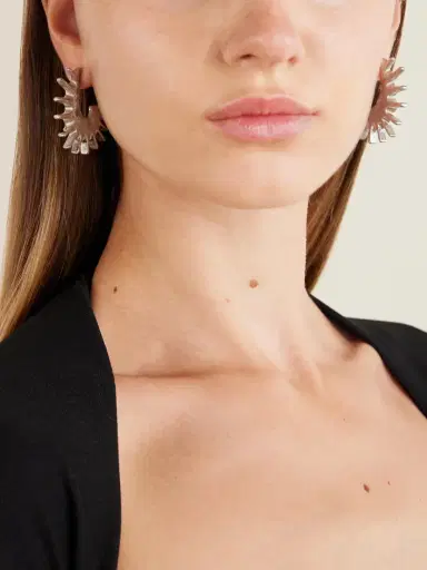 Jacquemus Les Boucles Hippocampe Silver-tone Earrings | Thumbnail 2