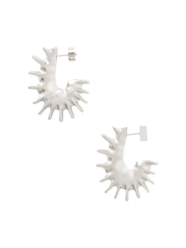 Jacquemus Les Boucles Hippocampe Silver-tone Earrings