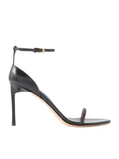 Tom Ford Vertigo 85 Croc-effect Leather Sandals | Thumbnail 1 Tom Ford Vertigo 85 Croc-effect Leather Sandals | Thumbnail 1