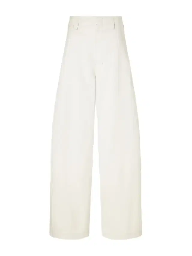 Cotton Chino Wide-leg Pants