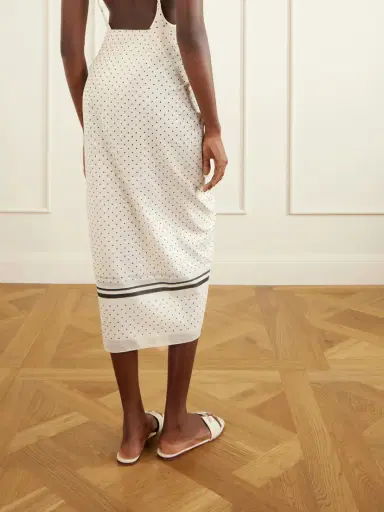 Tom Ford Polka-dot Cotton Muslin Pareo | Thumbnail 3 Tom Ford Polka-dot Cotton Muslin Pareo | Thumbnail 3