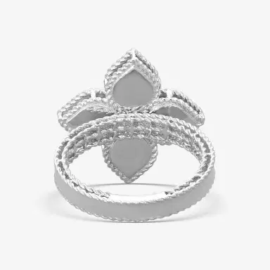 Roberto Coin Roberto Coin Princess Flower 18K White Gold Ring Sz. 6.5 by The Solist | Thumbnail 2 Roberto Coin Roberto Coin Princess Flower 18K White Gold Ring Sz. 6.5 by The Solist | Thumbnail 2