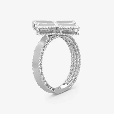 Roberto Coin Roberto Coin Princess Flower 18K White Gold Ring Sz. 6.5 by The Solist | Thumbnail 3 Roberto Coin Roberto Coin Princess Flower 18K White Gold Ring Sz. 6.5 by The Solist | Thumbnail 3