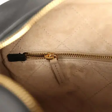 Chanel Chanel Large "Perfect Bowling" Bag Black Calfskin Gold Hardware | Thumbnail 11