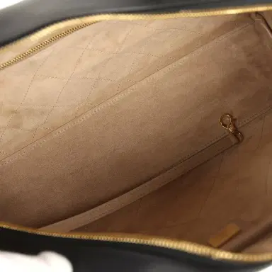 Chanel Chanel Large "Perfect Bowling" Bag Black Calfskin Gold Hardware | Thumbnail 9