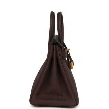 HERMÈS Hermes Birkin 25 Rouge Sellier Togo Gold Hardware | Thumbnail 3 HERMÈS Hermes Birkin 25 Rouge Sellier Togo Gold Hardware | Thumbnail 3
