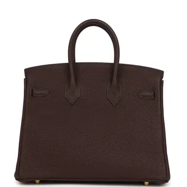 HERMÈS Hermes Birkin 25 Rouge Sellier Togo Gold Hardware | Thumbnail 4 HERMÈS Hermes Birkin 25 Rouge Sellier Togo Gold Hardware | Thumbnail 4