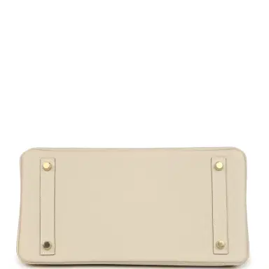 HERMÈS Hermes Birkin 30 Craie Togo Gold Hardware | Thumbnail 6 HERMÈS Hermes Birkin 30 Craie Togo Gold Hardware | Thumbnail 6