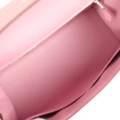 HERMÈS Hermes Kelly Sellier 28 Mauve Sylvestre Epsom Palladium Hardware | Thumbnail 8 HERMÈS Hermes Kelly Sellier 28 Mauve Sylvestre Epsom Palladium Hardware | Thumbnail 8