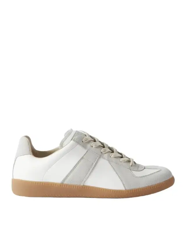 MAISON MARGIELA FINE Replica Leather and Suede Sneakers