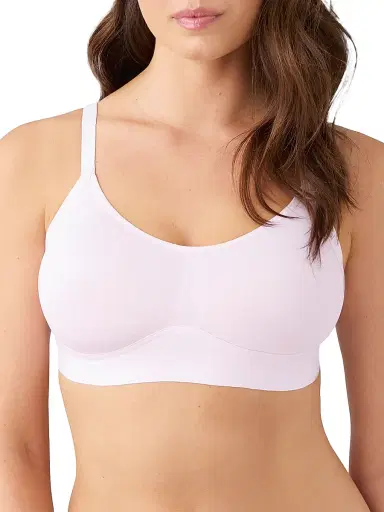 Wacoal Women's Easy Like Sunday Wireless Contour Bra - Cradle Pink - Size Large | Thumbnail 2