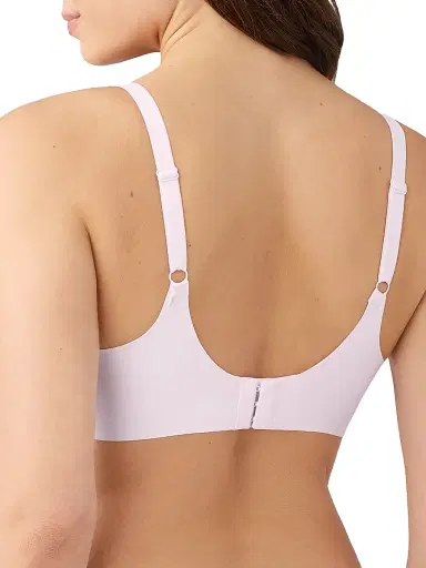 Wacoal Women's Easy Like Sunday Wireless Contour Bra - Cradle Pink - Size Large | Thumbnail 4