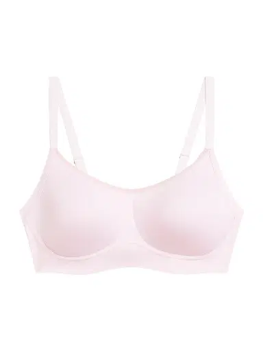 Wacoal Women's Easy Like Sunday Wireless Contour Bra - Cradle Pink - Size Large | Thumbnail 1