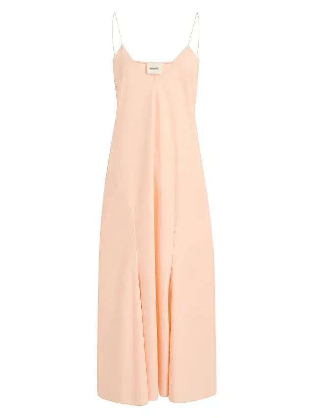 Women's Iben Cotton Midi-Dress - Light Peach Women's Iben Cotton Midi-Dress - Light Peach