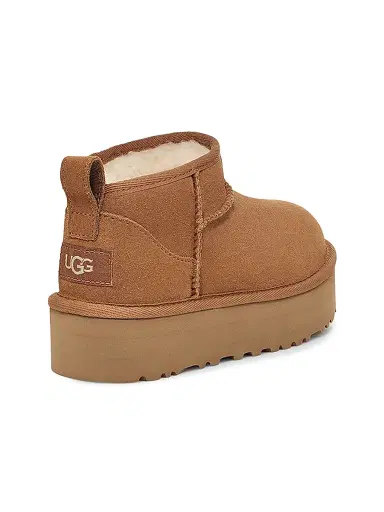 UGG Girl's Classic Ultra Mini Platform Boots - Brown - Size 4 (Child) | Thumbnail 3 UGG Girl's Classic Ultra Mini Platform Boots - Brown - Size 4 (Child) | Thumbnail 3