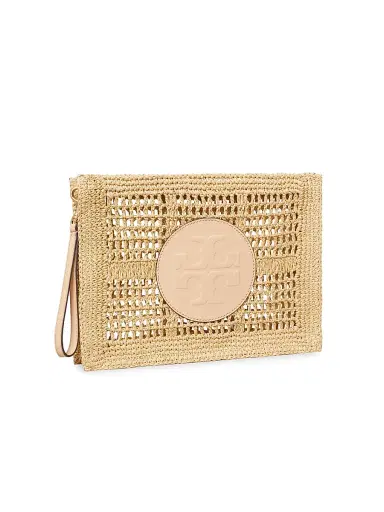 Tory Burch Women's Ella Crochet Pouch | Thumbnail 2 Tory Burch Women's Ella Crochet Pouch | Thumbnail 2