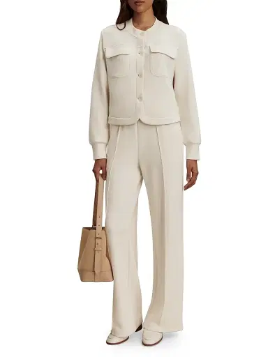 Varley Women's Hartwell Button-Front Jacket - Pristine - Size XL | Thumbnail 2 Varley Women's Hartwell Button-Front Jacket - Pristine - Size XL | Thumbnail 2