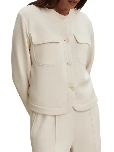 Varley Women's Hartwell Button-Front Jacket - Pristine - Size XL | Thumbnail 3 Varley Women's Hartwell Button-Front Jacket - Pristine - Size XL | Thumbnail 3