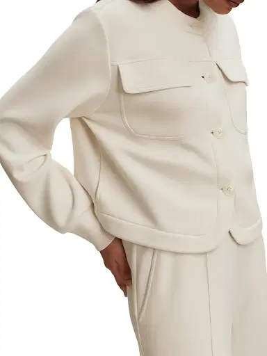 Varley Women's Hartwell Button-Front Jacket - Pristine - Size XL | Thumbnail 9 Varley Women's Hartwell Button-Front Jacket - Pristine - Size XL | Thumbnail 9