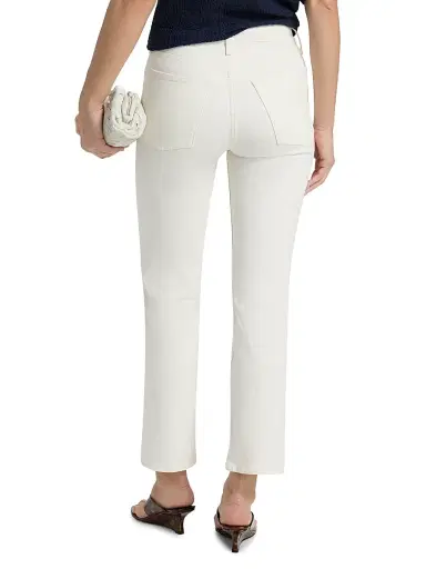 rag & bone Women's Harlow Straight-Leg Ankle Jeans - White | Thumbnail 5 rag & bone Women's Harlow Straight-Leg Ankle Jeans - White | Thumbnail 5