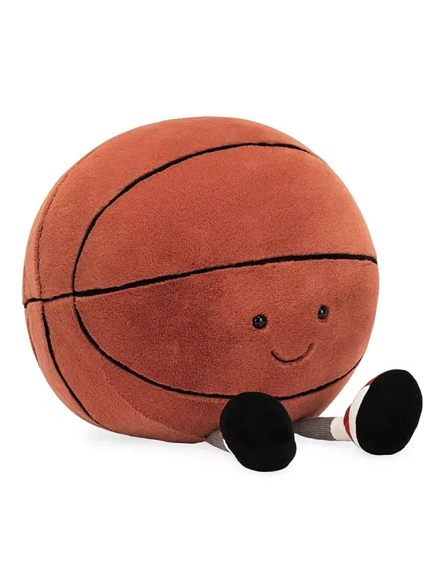 Jellycat Amuseable Sports Basketball Plush Toy - Brown