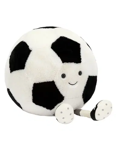 Jellycat Sports Soccer Ball Plush Toy - White | Thumbnail 4