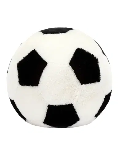 Jellycat Sports Soccer Ball Plush Toy - White | Thumbnail 6